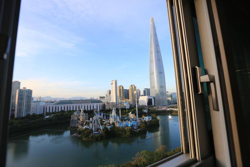 乐天世界湖景公寓 首爾 外观 照片